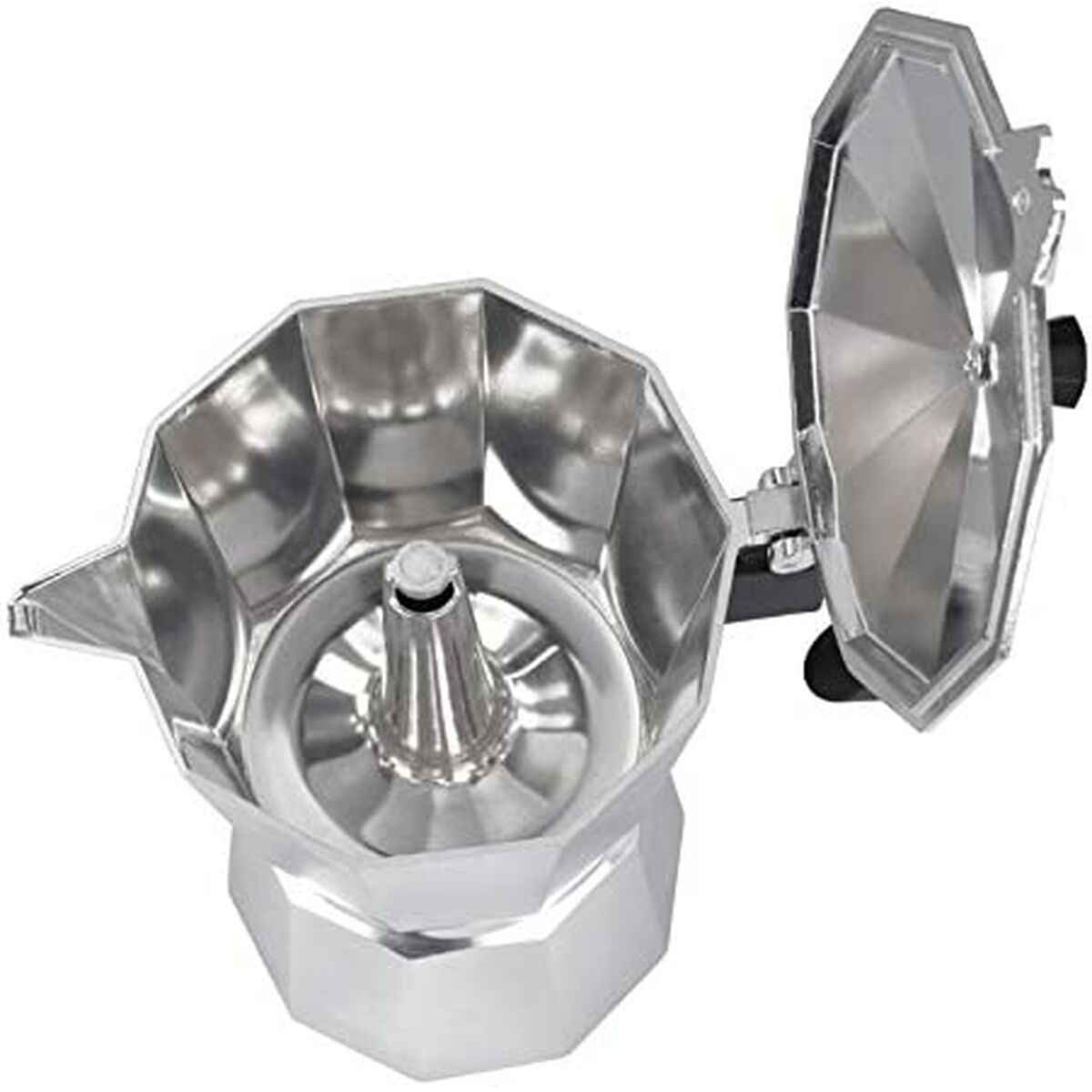 Italiensk Kaffepanna JATA CCA12 Aluminium Silvrig 12 Csészék (Renoverade A) - 2