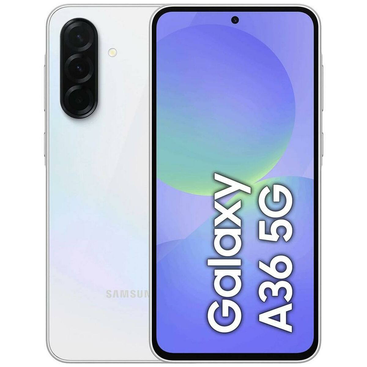 Smartphone Samsung A36 SM-A366B 256 GB 6,7" 8 GB RAM Vit 5G