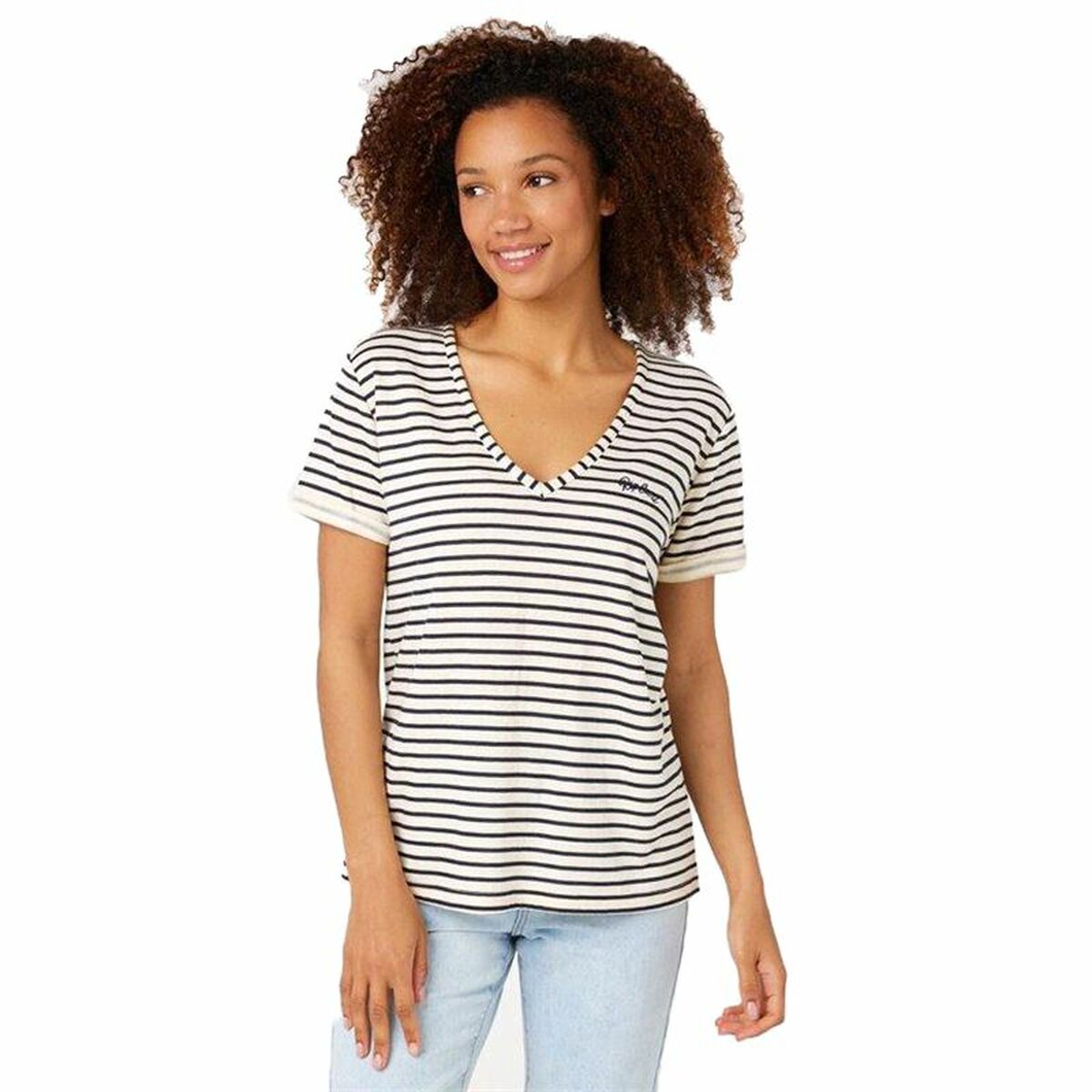 T-shirt med kortärm Rip Curl Limonade Svart - 7
