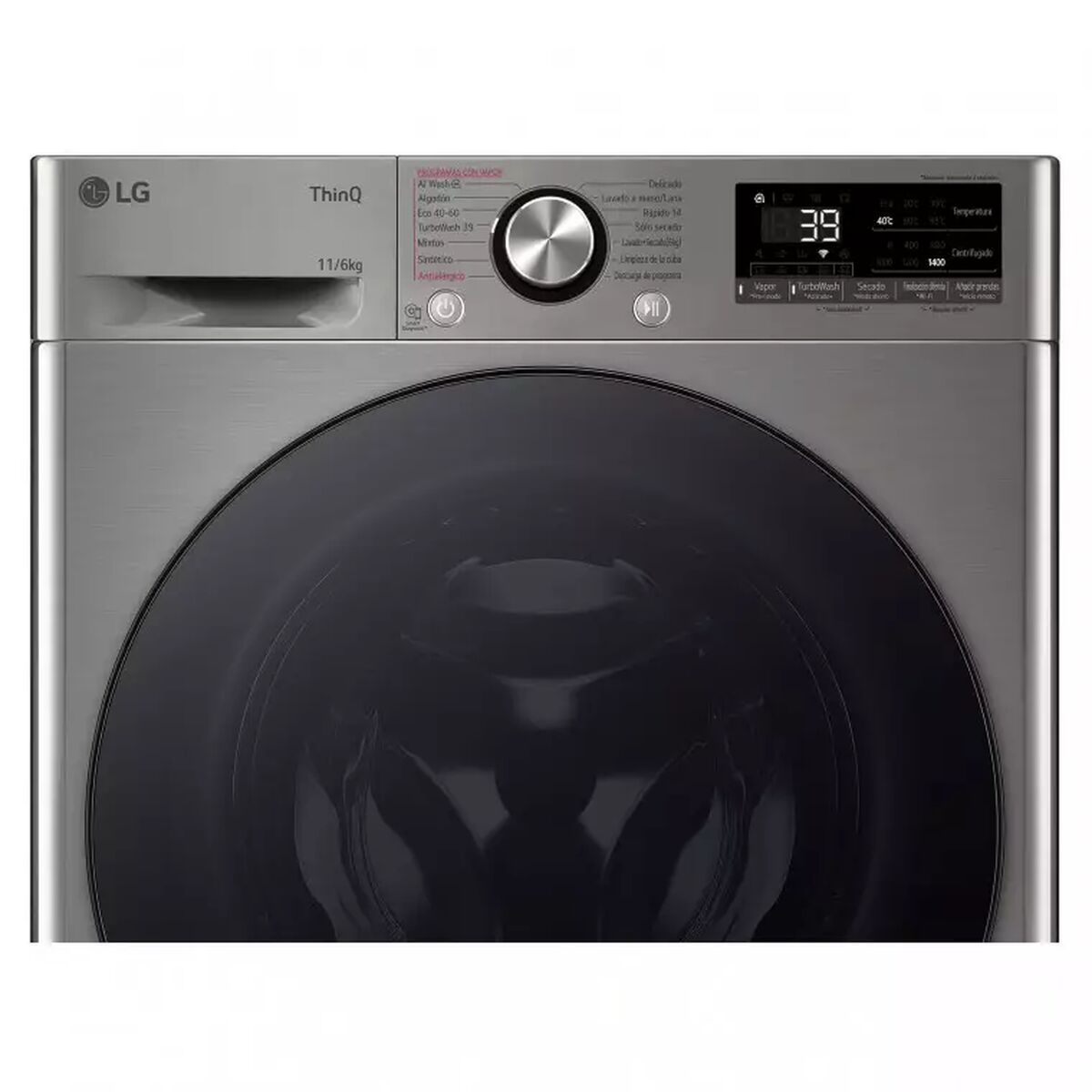 Smart Tvättmaskin-Torktumlare LG F4DR7011AGS 1400 rpm 11 kg/6 kg - 3