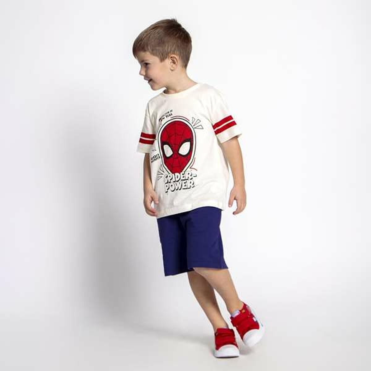 Set av kläder Spider-Man Beige - 5
