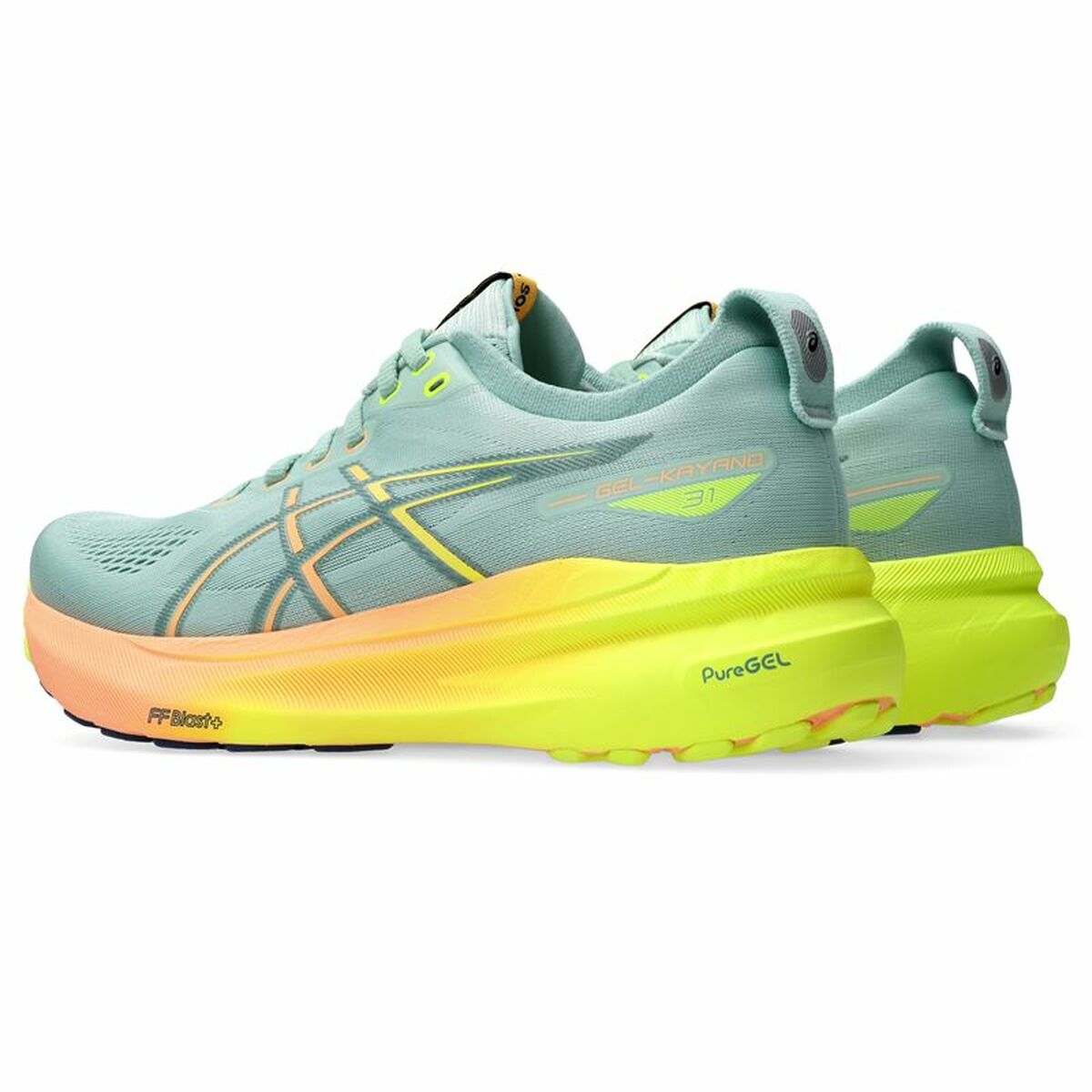 Sportskor Asics Gel-Kayano 31 Paris Grön Grå Kvinna - 6