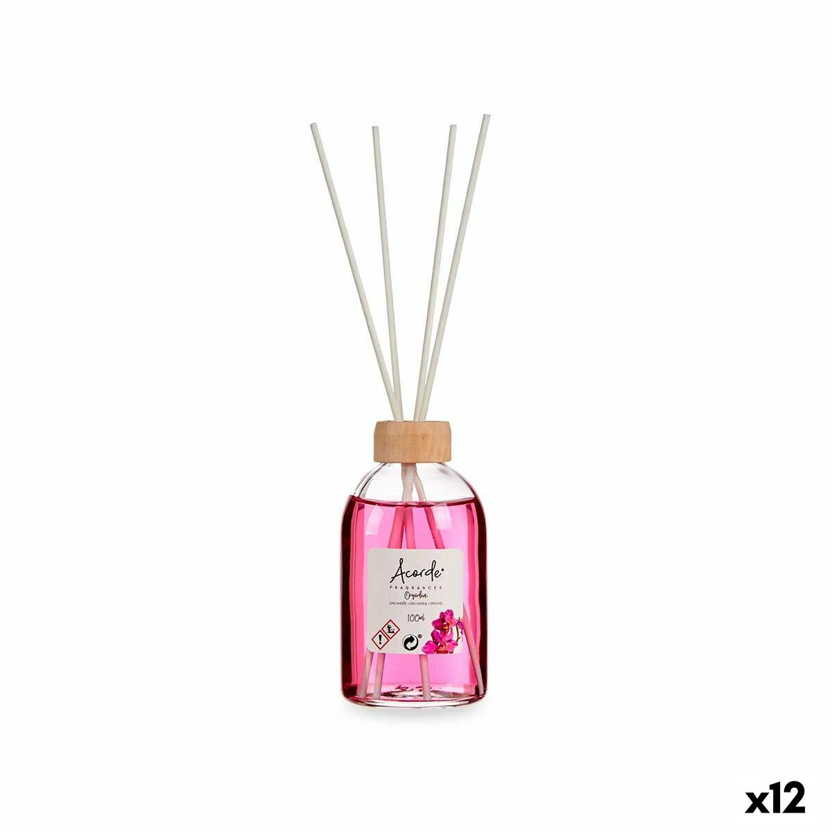 Parfympinnar Acorde Orkidé 100 ml (12 antal)
