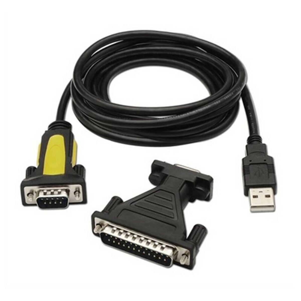 USB till RS232 Adapter NANOCABLE 10.03.2002 1,8 m Svart - 2