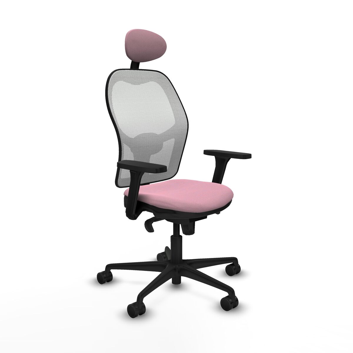 Kontorsstol med nackstöd Piqueras y Crespo 3D036N1 Rosa