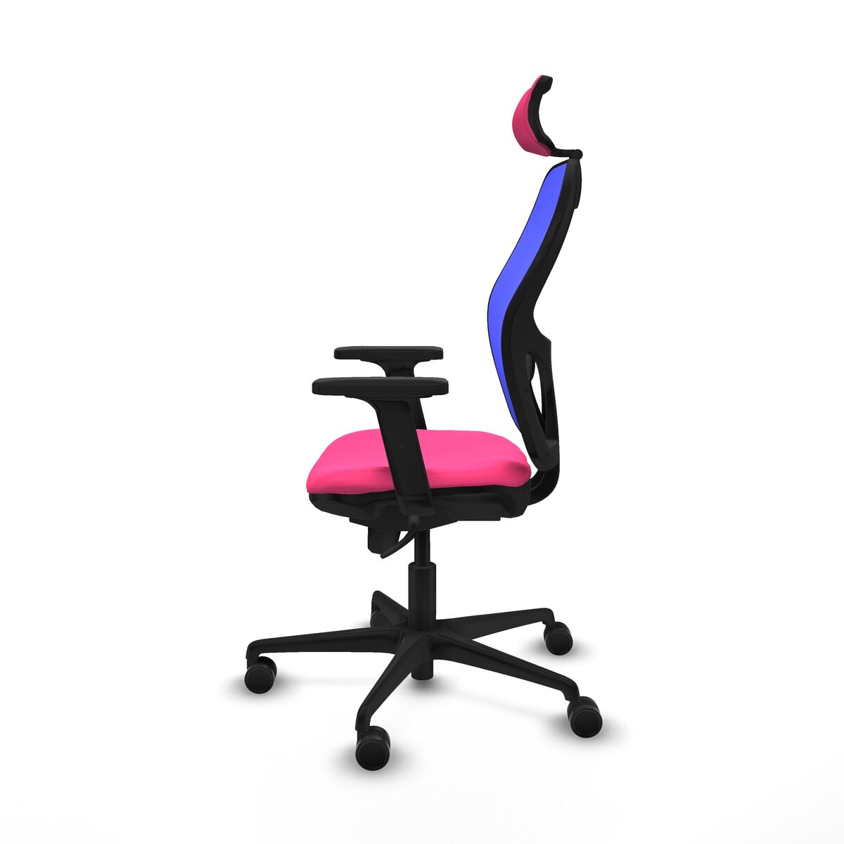 Kontorsstol med nackstöd Jorquera Piqueras y Crespo 2D036N2 Rosa - 3