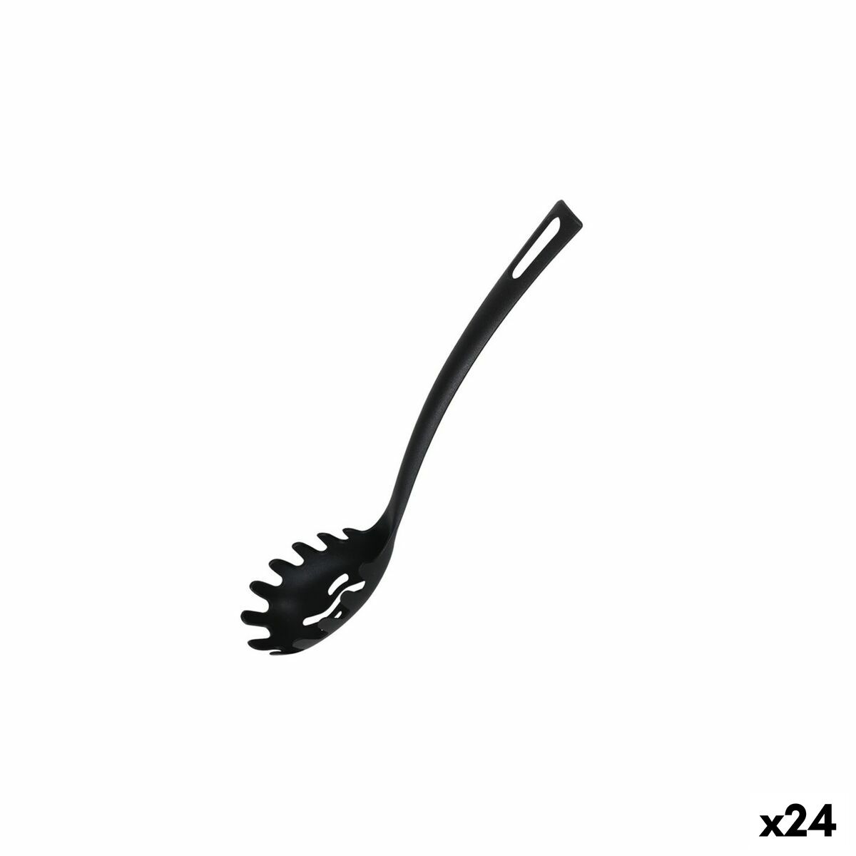 Pastaslev Quttin Nylon 29 x 5,5 cm Svart (24 antal) - 3