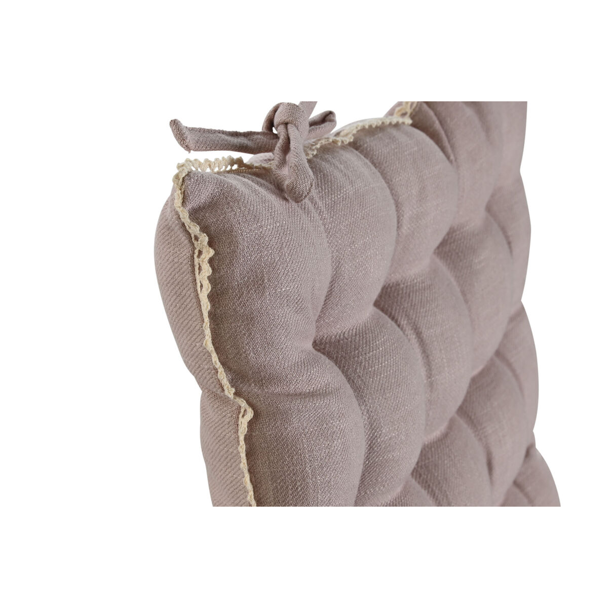 Stolsdyna Home ESPRIT Malva-färg 42 x 42 x 6 cm - 2