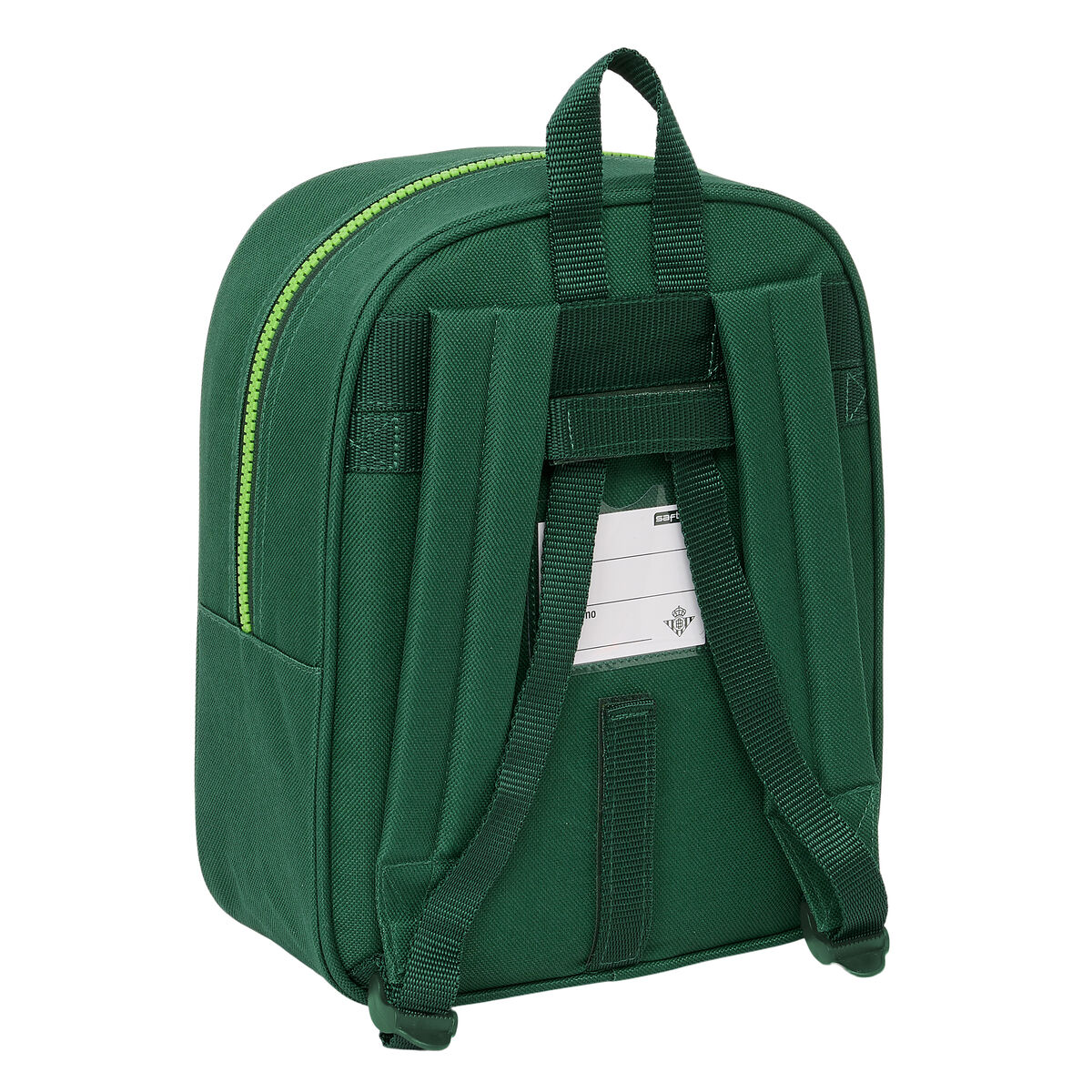 Skolväska med hjul Real Betis Balompié Grön 22 x 27 x 10 cm - 2
