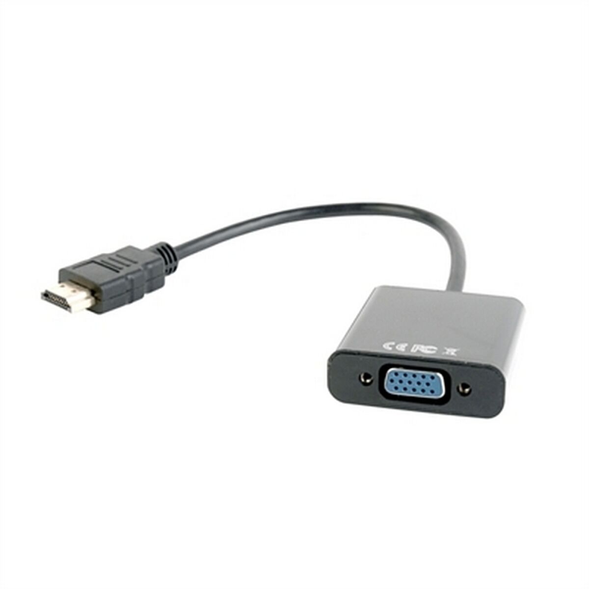 Adapter HDMI till VGA GEMBIRD A-HDMI-VGA-03 1080 px 60 Hz Svart - 2
