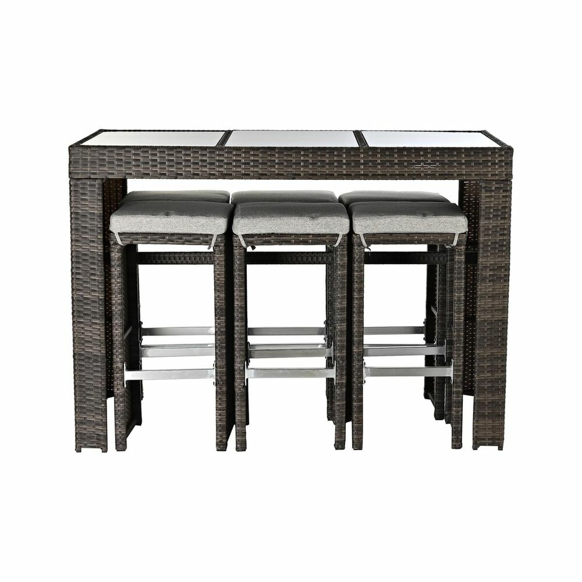 Bordsgrupp med stolar DKD Home Decor 143 x 80 x 100 cm - 13