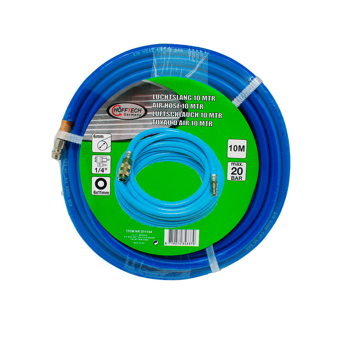 Slang Hofftech Polyuretan 10 m Ø 6 mm