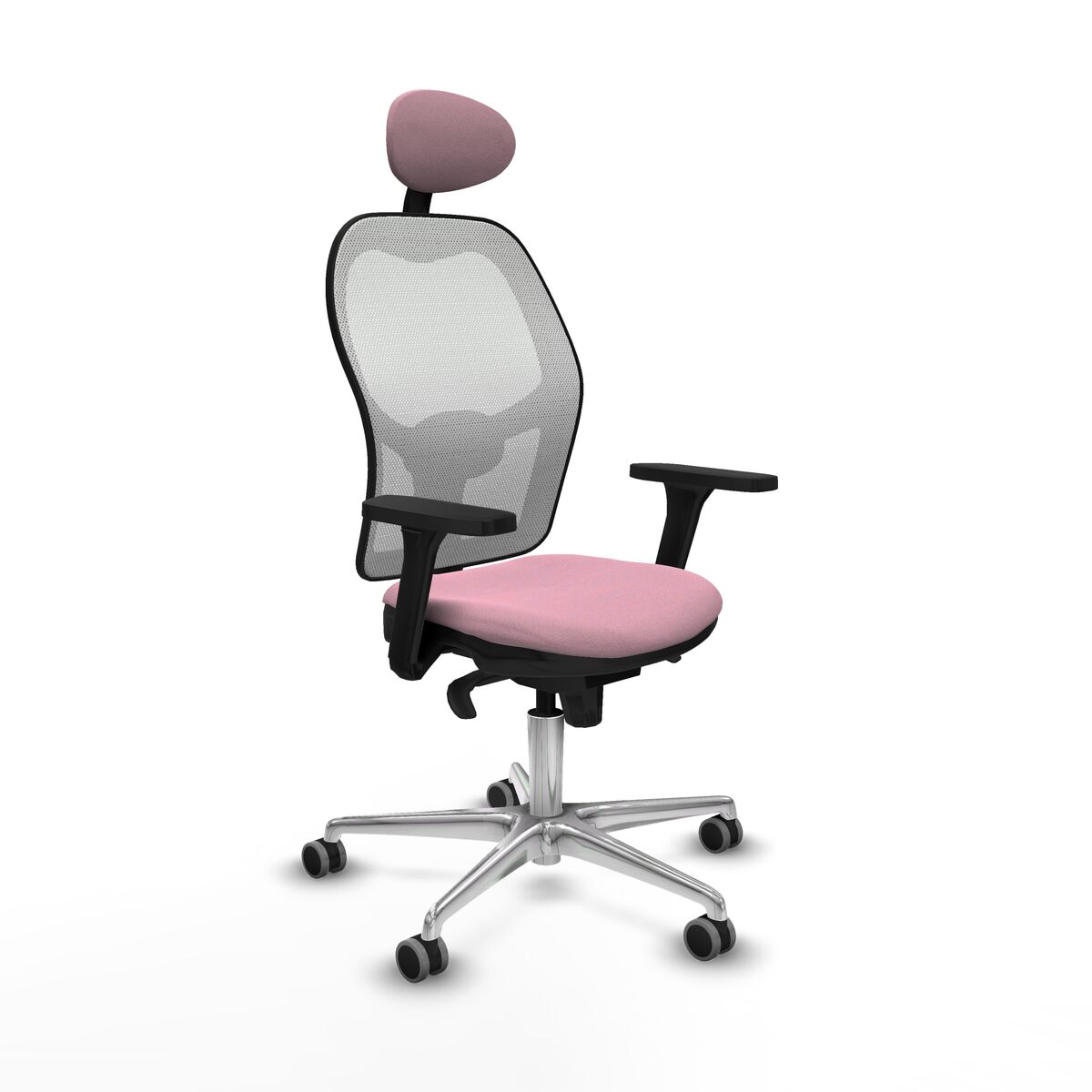 Kontorsstol med nackstöd Piqueras y Crespo 3D086G1 Rosa