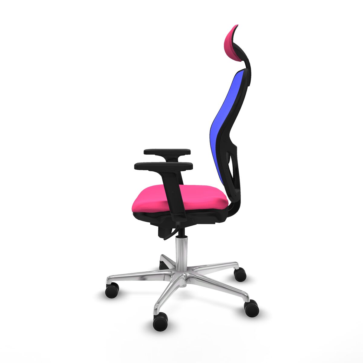 Kontorsstol med nackstöd Jorquera Piqueras y Crespo 2D086N1 Rosa - 3