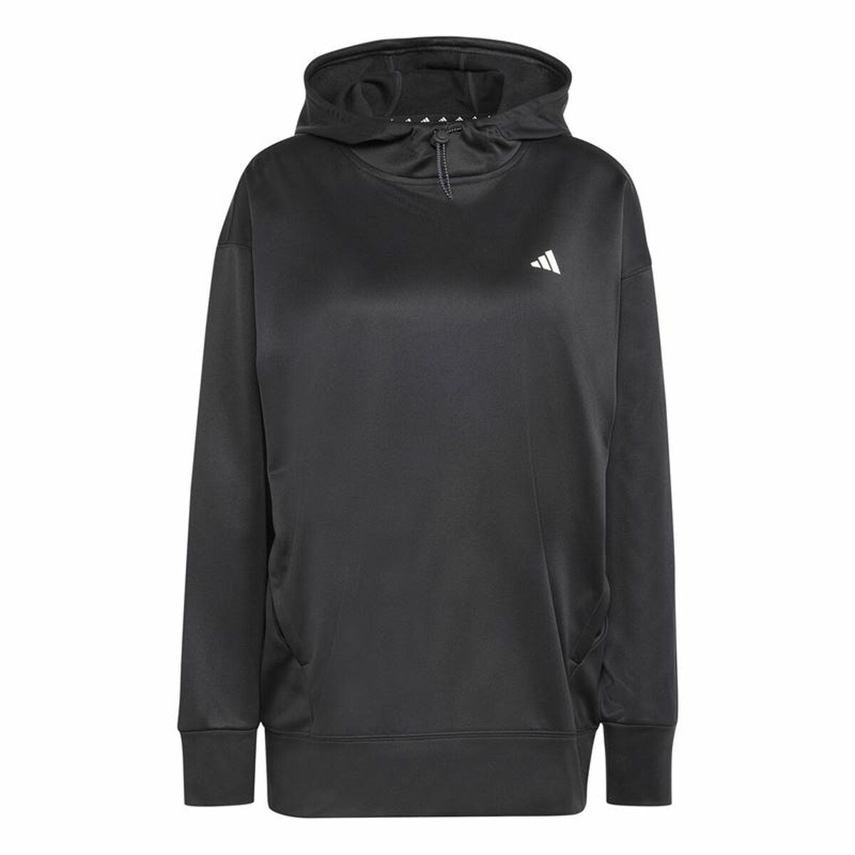 Tröja med huva Dam Adidas Game and go Hoodie Mujer Svart
