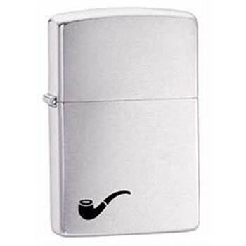 No Zippo 200PL Brushed Crome