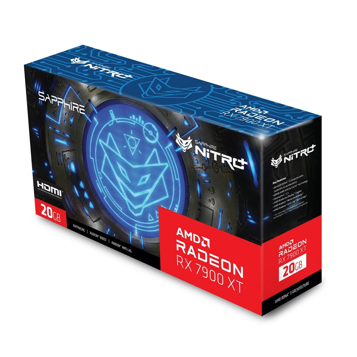 Grafikkort Sapphire Radeon RX 7900 XT Vapor-X AMD Radeon RX 7900 XT GDDR6 20 GB - 7