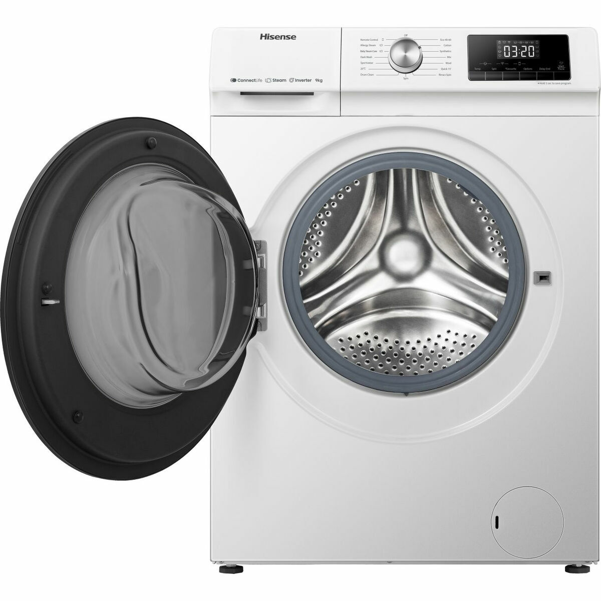 Tvättmaskin Hisense WFQA9014EVJMW 1400 rpm 9 kg - 2