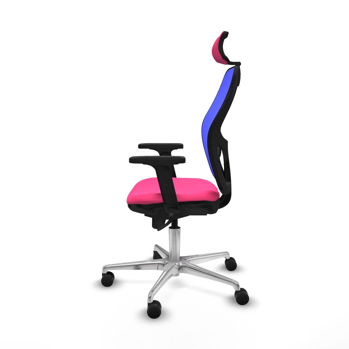 Kontorsstol med nackstöd Jorquera Piqueras y Crespo 2D086N2 Rosa - 3