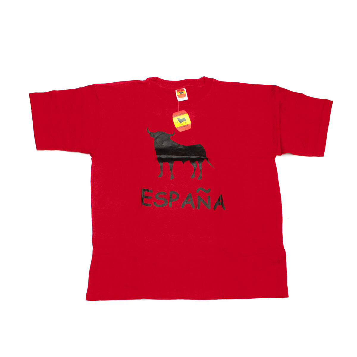 T-shirt med kortärm Unisex TSHRD001 Röd S - 2