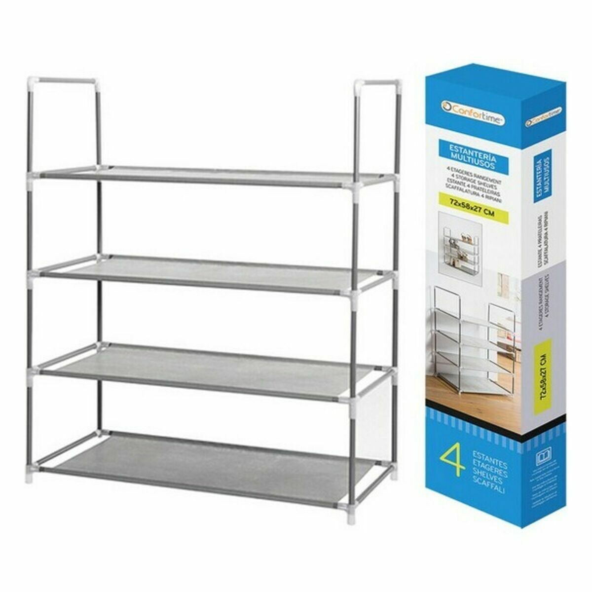 Bokhylla Confortime 72 x 58 x 27 cm (6 antal) - 2