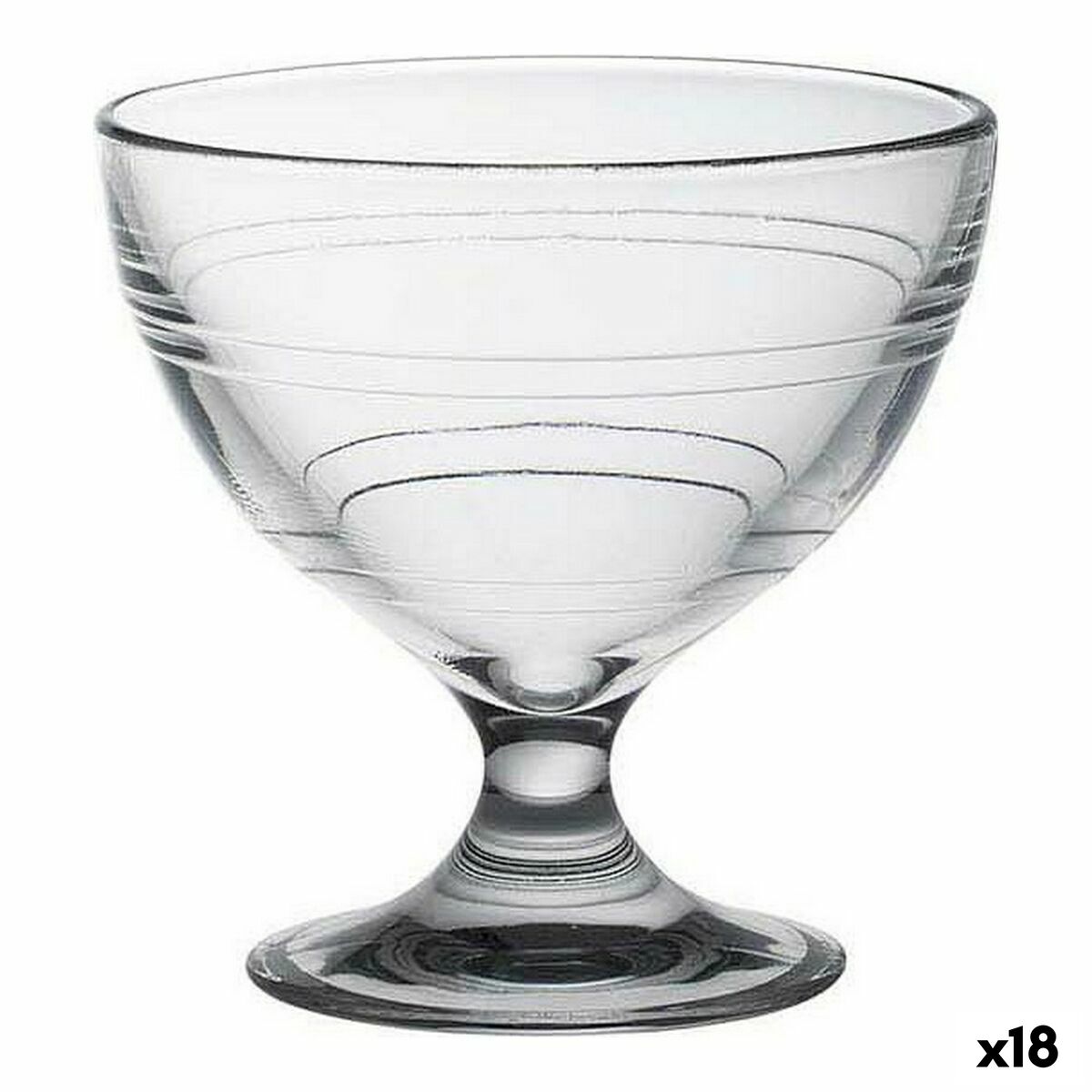 Glass- och milkshakeglas Duralex Gigogne Transparent 250 ml (18 antal)