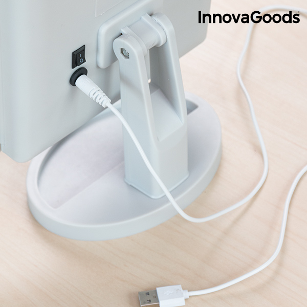 Förstorande Spegel med LED 4-in-1 Ledflect InnovaGoods - 3