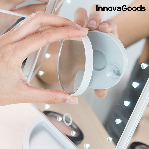 Förstorande Spegel med LED 4-in-1 Ledflect InnovaGoods - 6