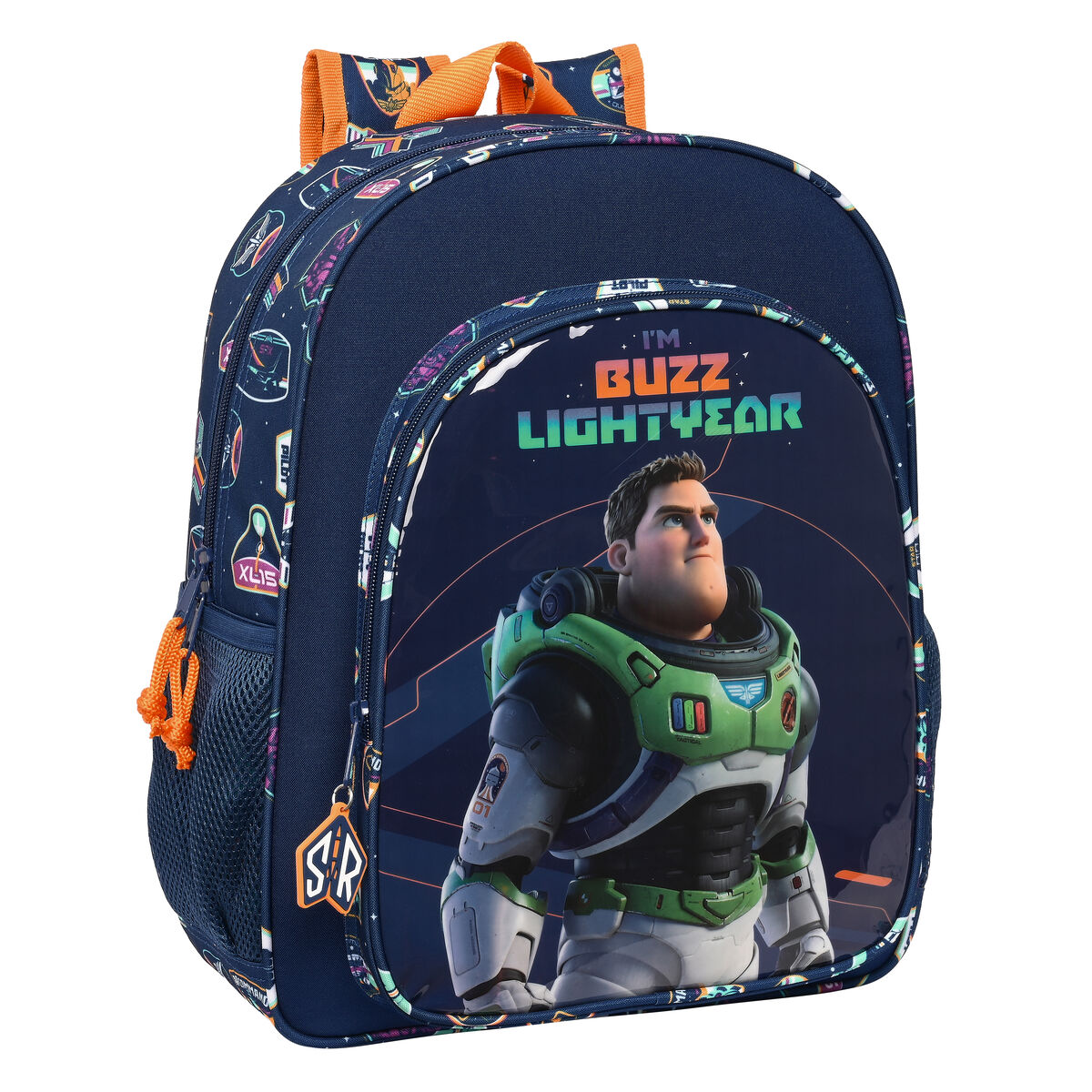 Skolryggsäck Buzz Lightyear Marinblå (32 x 38 x 12 cm)