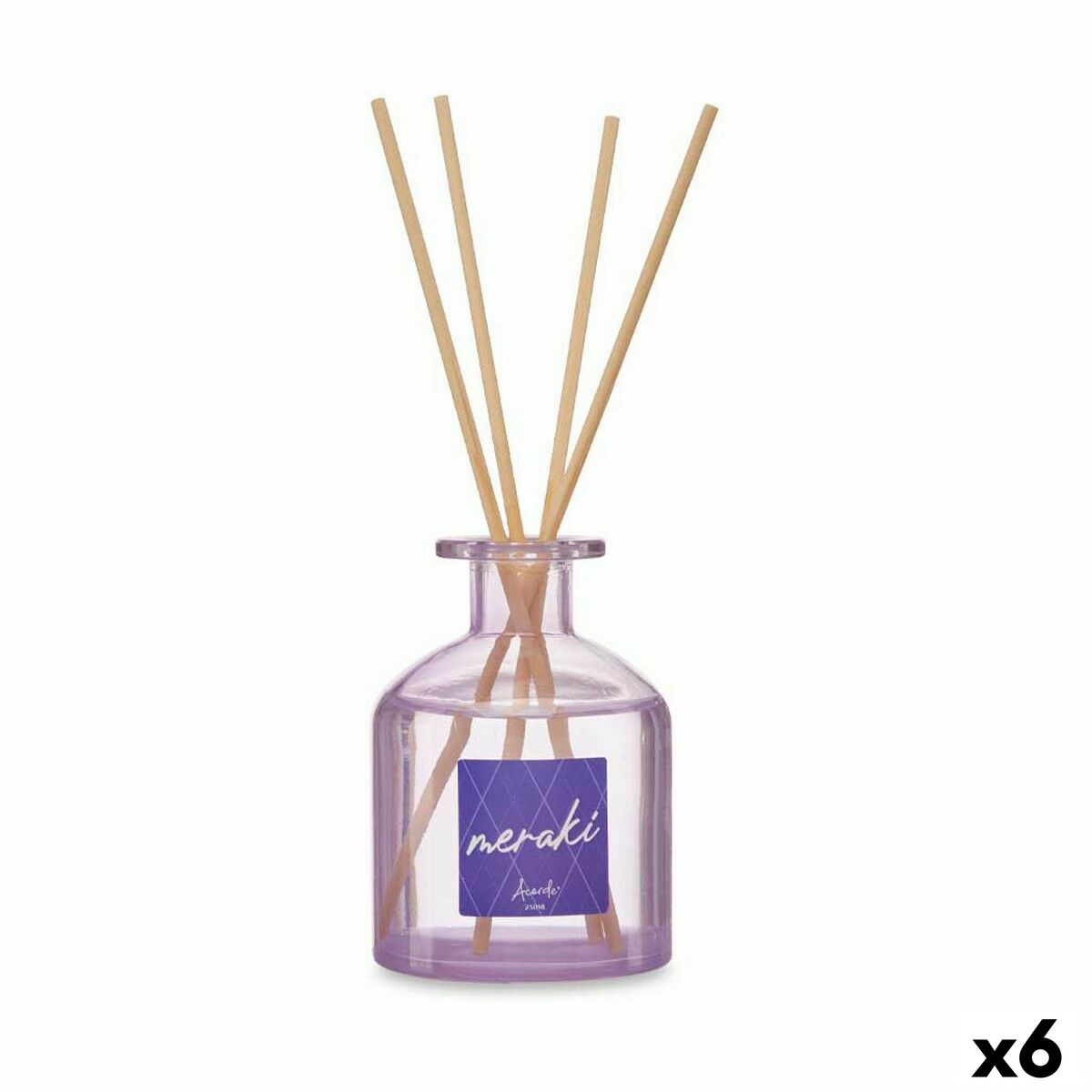 Parfympinnar Acorde Violett 250 ml (6 antal) - 5