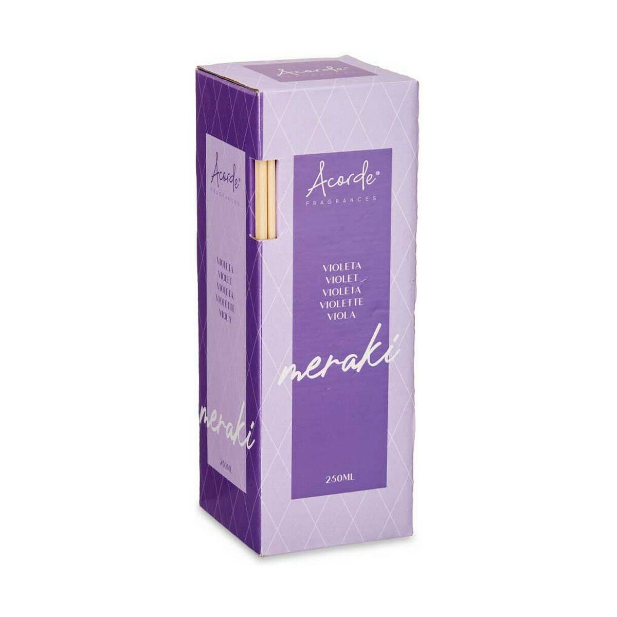 Parfympinnar Acorde Violett 250 ml (6 antal) - 3