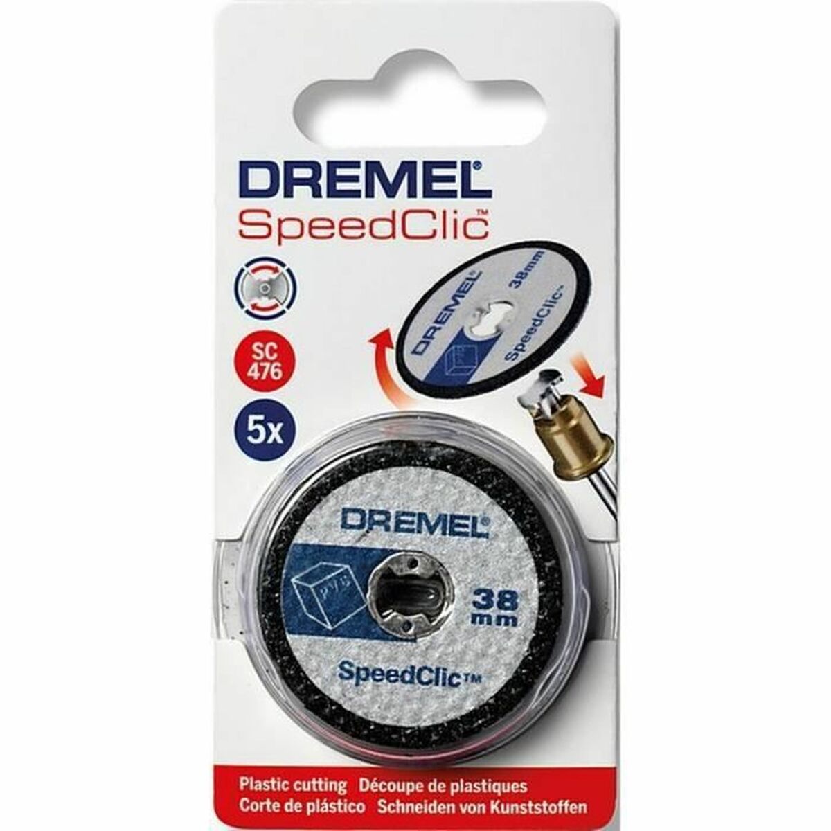 Skärskiva Dremel SC476 (5 antal) - 3
