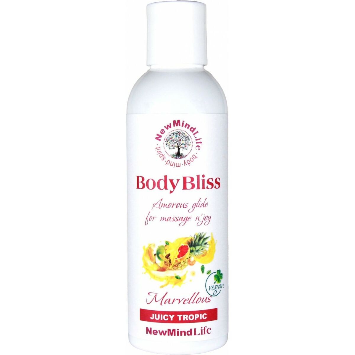 Glidmedel Nature Body 100 ml Tropiska frukter Tropiskt