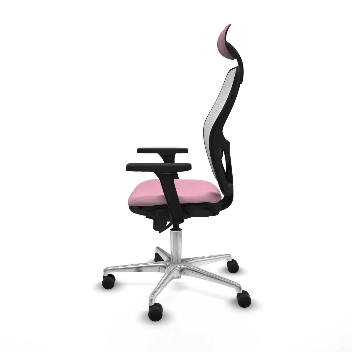 Kontorsstol med nackstöd Piqueras y Crespo 3D086N1 Rosa - 3