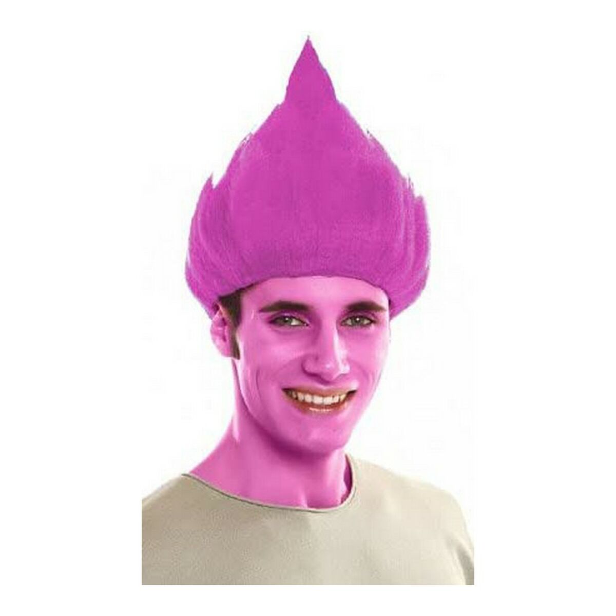Peruk My Other Me Fuchsia One size Trolls - 2