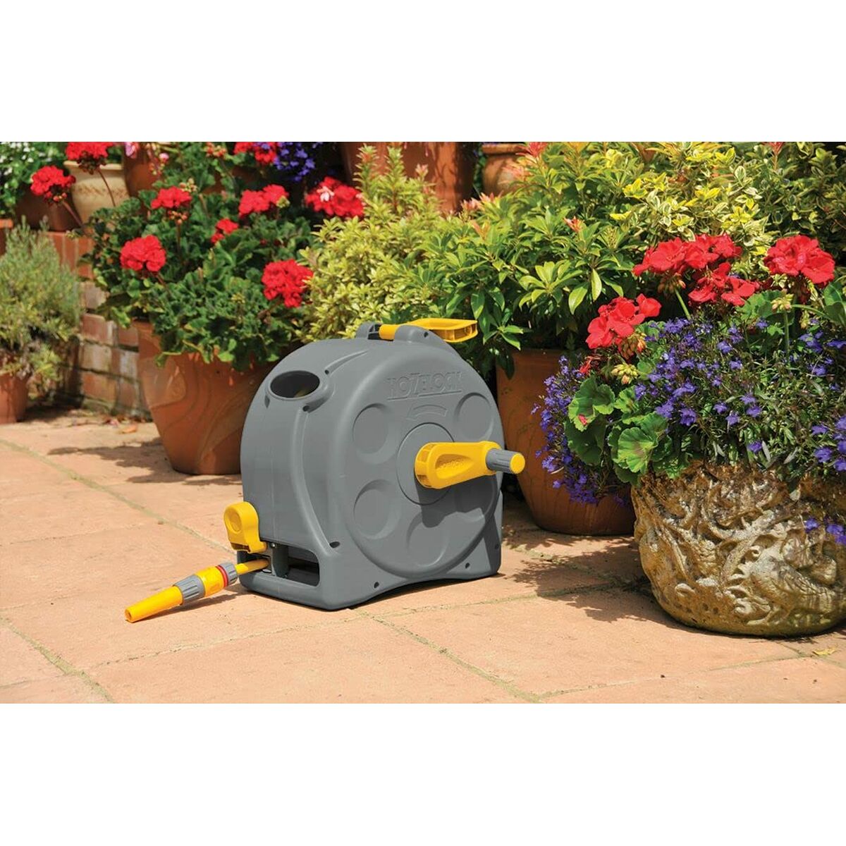 Slangvinda Hozelock Compact Reel 2415r0000 25 m PVC - 4