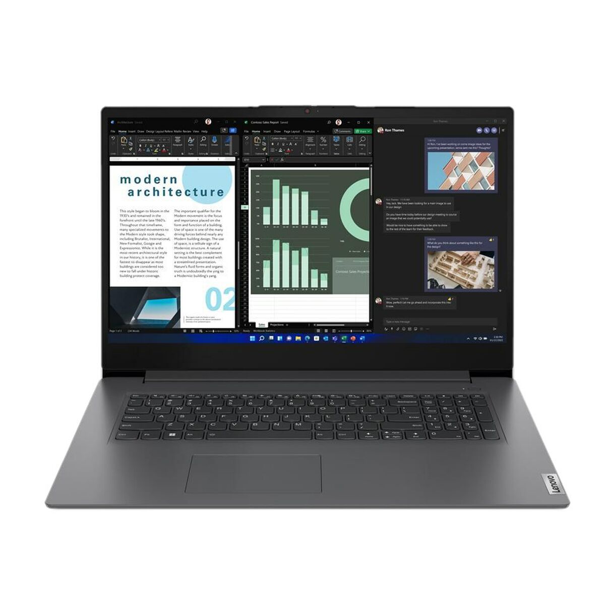 Bärbar dator Lenovo V17 G4 17,3" Intel Core i5-1335U 16 GB RAM 512 GB SSD QWERTY