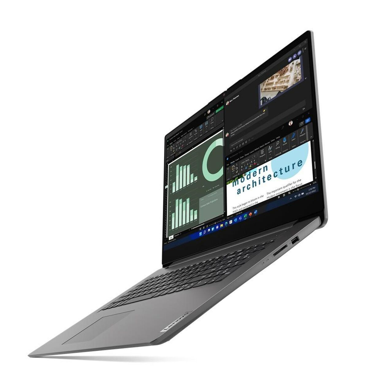 Bärbar dator Lenovo V17 G4 17,3" Intel Core i5-1335U 16 GB RAM 512 GB SSD QWERTY - 2