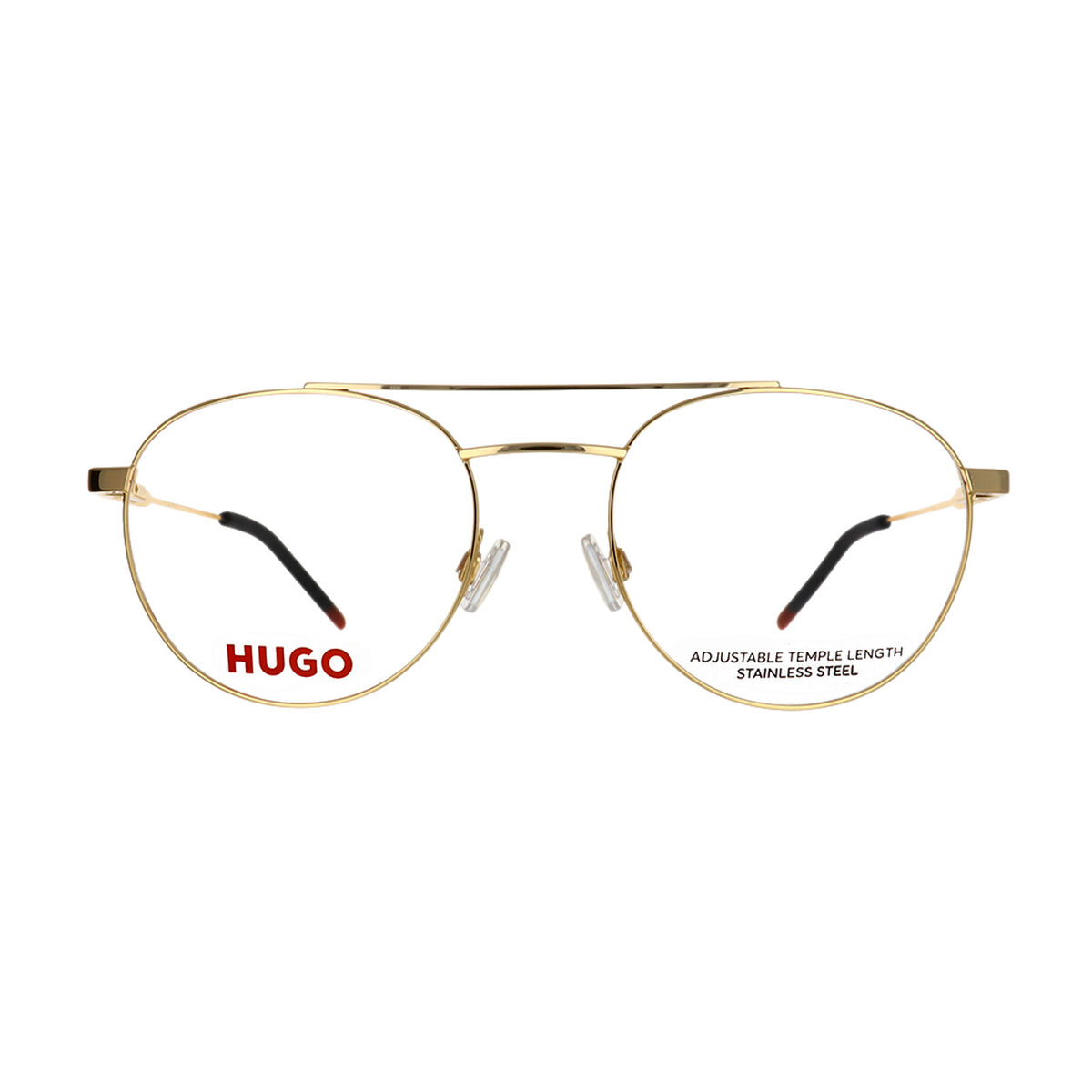 Glasögonbågar Hugo Boss HG-1210-J5GF319 Gyllene Ø 53 mm - 2