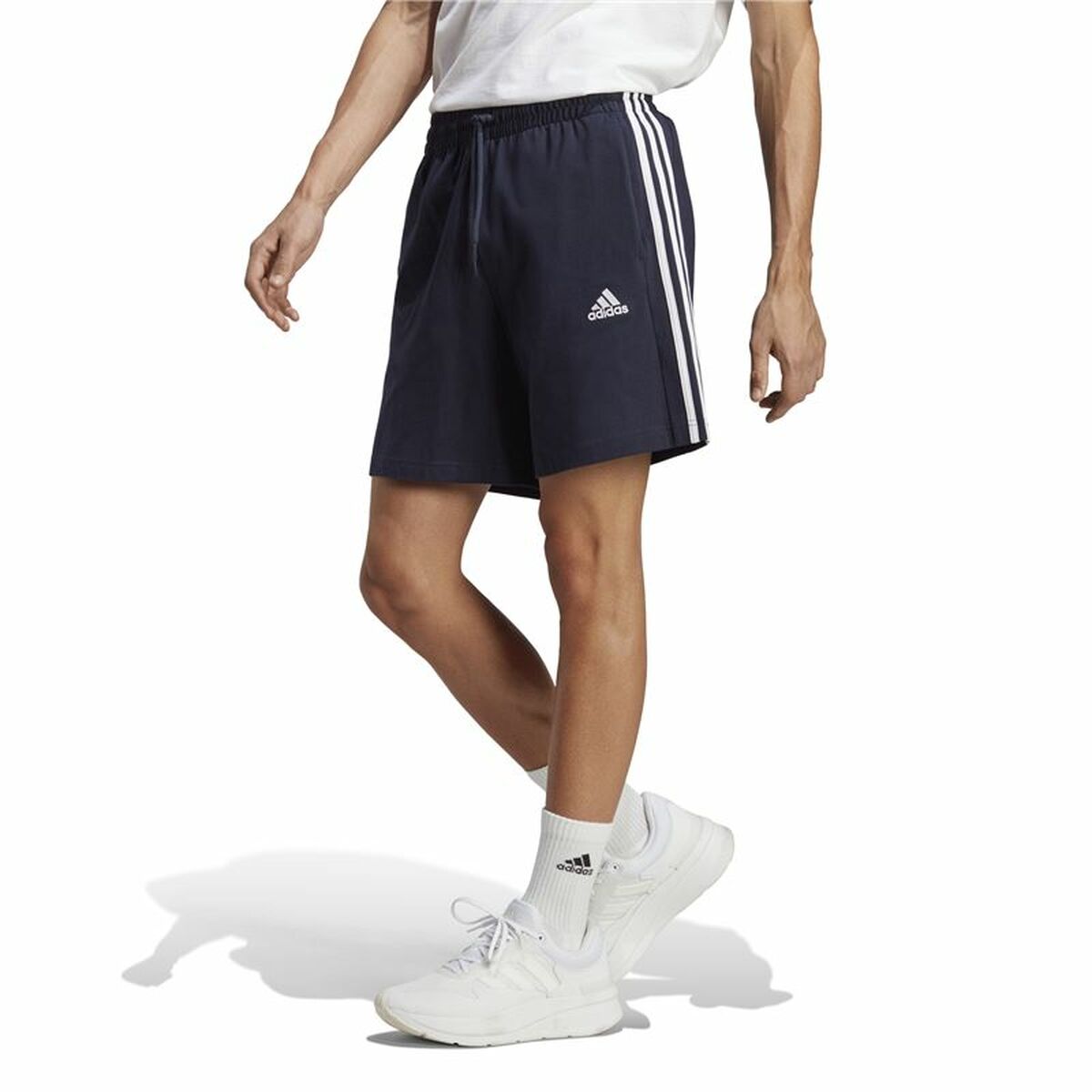 Träningsshorts Adidas M 3S Sj 7 Svart - 2