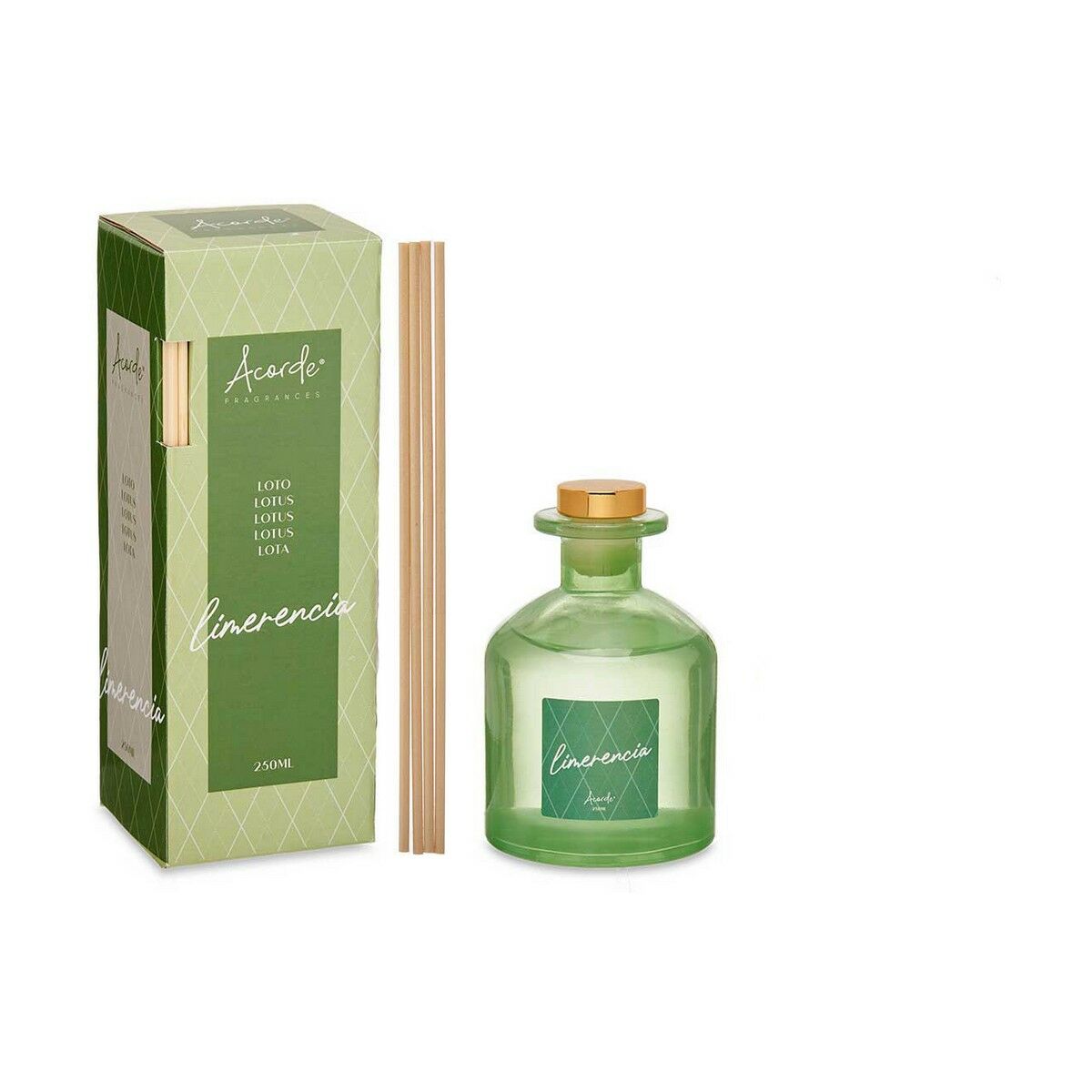 Parfympinnar Acorde Lotus Flower 250 ml (6 antal) - 8