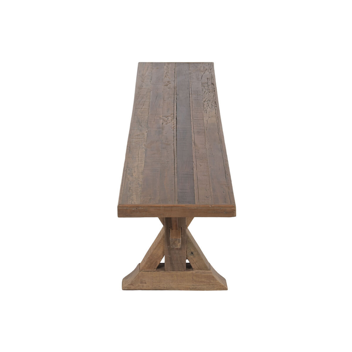 Bänk Home ESPRIT Naturell Återvunnet Trä 180 X 38 X 45 CM - 2