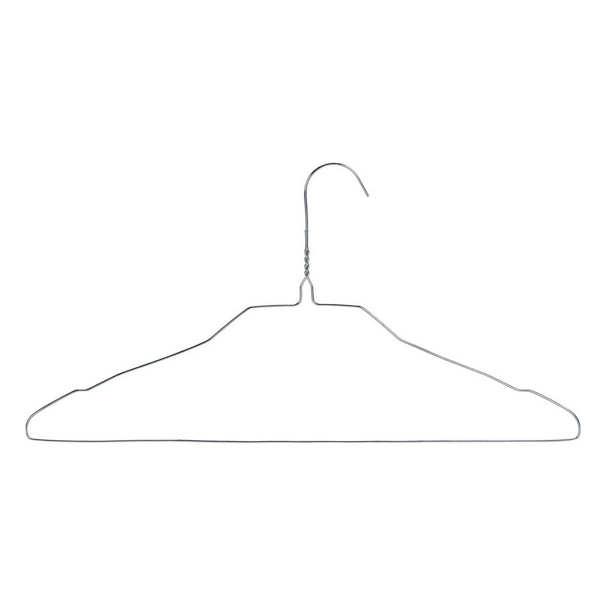 Klädhängarset Kipit Silvrig Metall 40 x 1 x 20 cm (24 antal) - 5