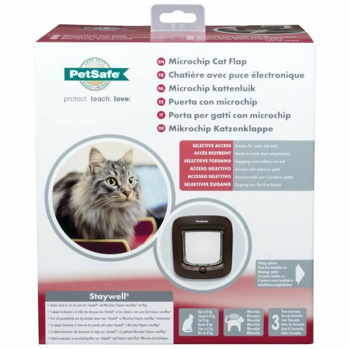 Kattlucka PetSafe PPA19-16811 Brun 22 x 23,9 cm - 3