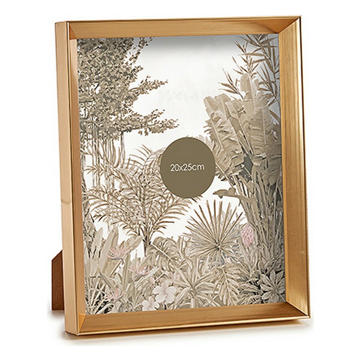 Fotoram Gift Decor Gyllene Glas Plast (6 antal) - 2