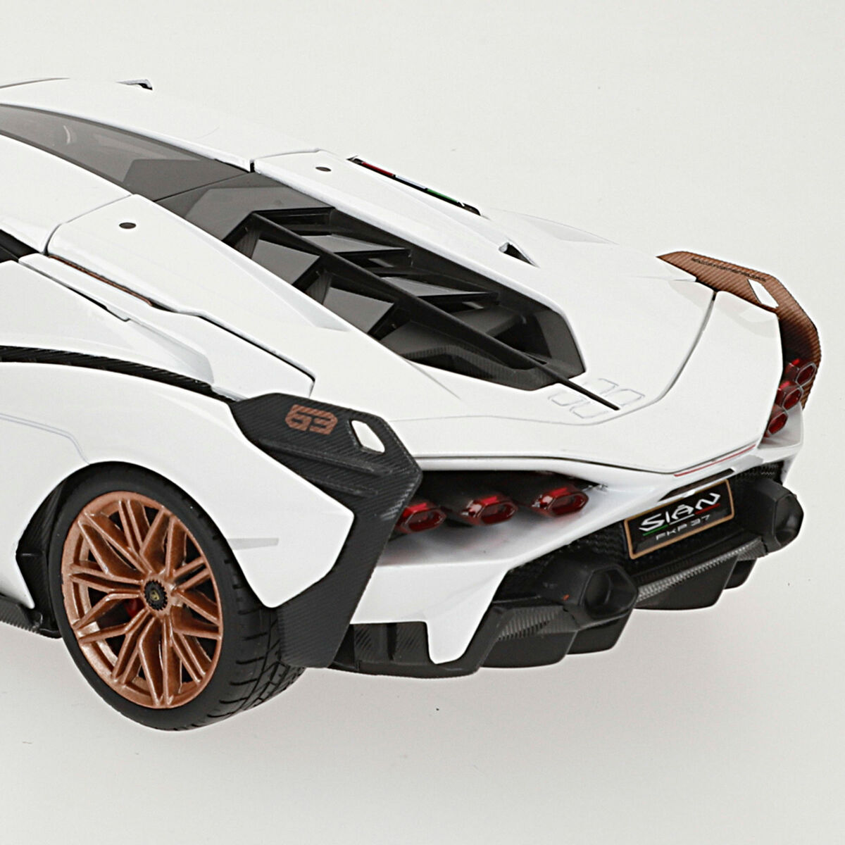 Bil Bburago GT-Lamborghini Sian FKP 37 1:18 - 5