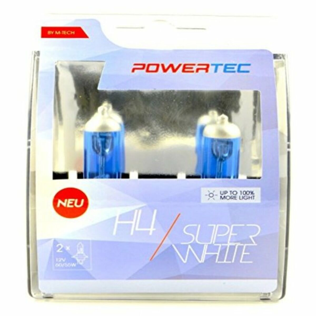 Glödlampa för bil M-Tech PTZSW4-DUO 12 V Halogen 60 W