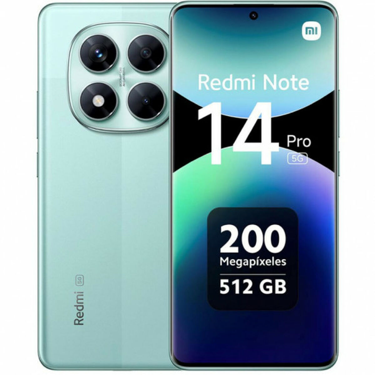 Smartphone Xiaomi Redmi Note 14 Pro 6,67" 12 GB RAM 512 GB Grön