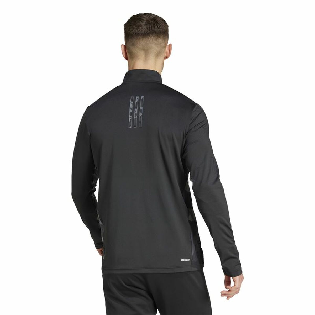 Tröja utan huva Adidas Essentials Svart - 3