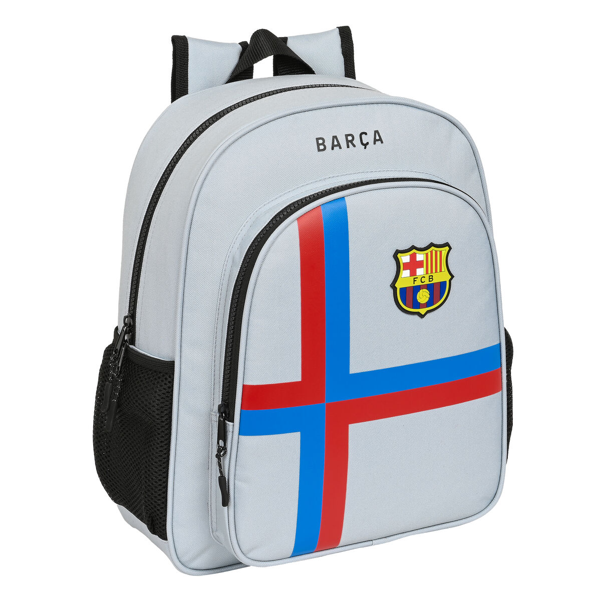 Skolryggsäck F.C. Barcelona Grå 32 x 38 x 12 cm